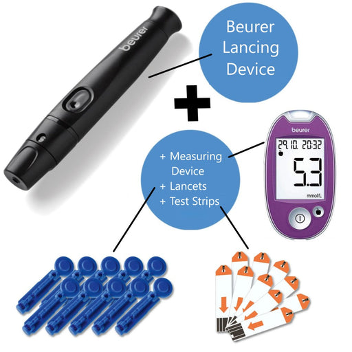 Beurer Lancing Device with 9 Lancing Depths LD 04 (Lancets not Included)