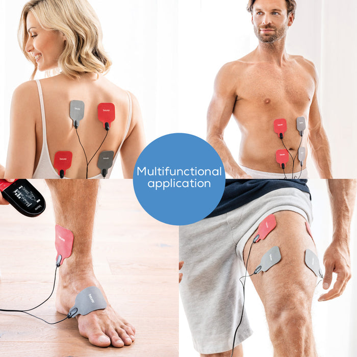 Beurer EM 59 Digital TENS/EMS Device With Heat Function - Pain Therapy & Muscle Stimulation