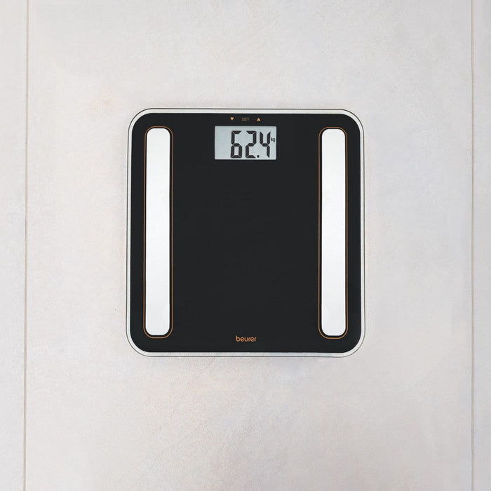 Beurer BF 183 Diagnostic BMI Glass Bodyweight Scale - Limited Black & Bronze Edition