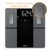 Beurer BF 500 Diagnostic Digital Scale / BMI Scale / Body Fat Scale with Bluetooth & App in Super Black