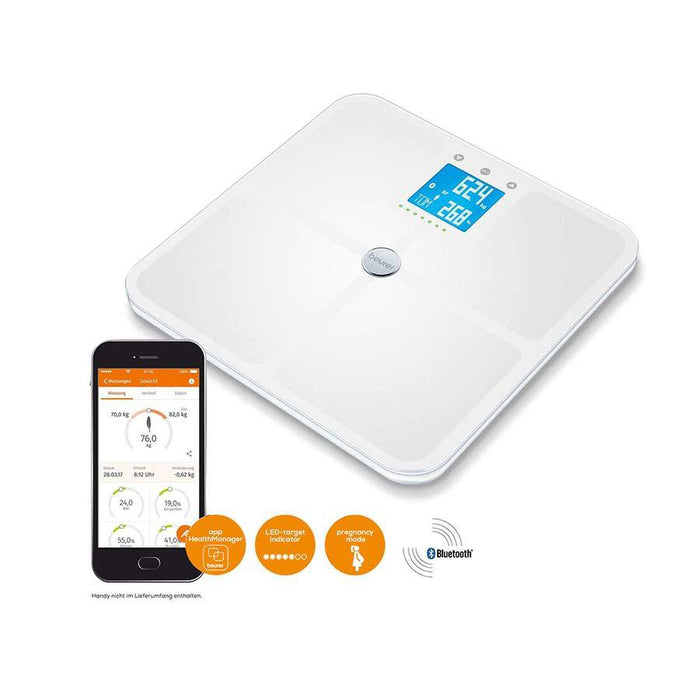 Beurer Diagnostic Bathroom Scale BF 950 White