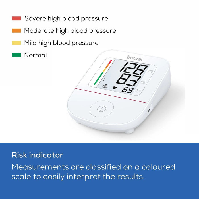 Beurer BM 23 Dual-Energy Upper Arm Blood Pressure Monitor - Universal Cuff 22-42cm