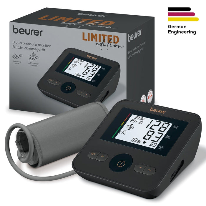 Beurer Germany BM 27 Blood Pressure Monitor with Arrhythmia Detection - Limited Black & Bronze Edition