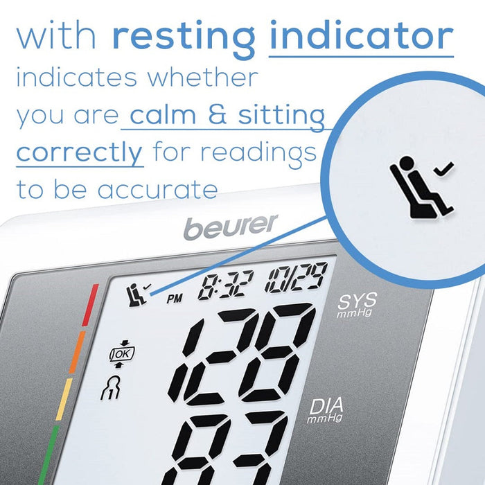 Beurer Upper Arm Blood Pressure Monitor BM 28 with Resting Indicator