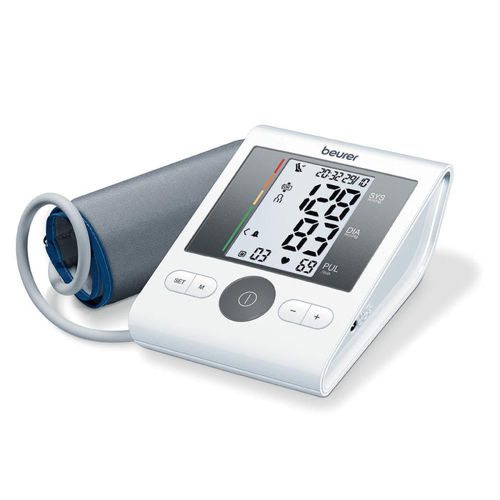 Beurer BM 28 Upper Arm Blood Pressure Monitor - Incl Mains Adapter