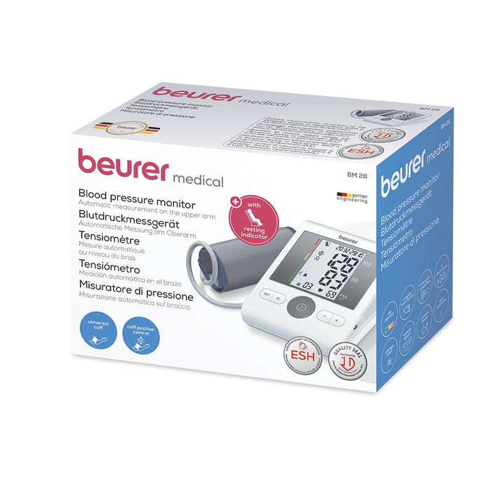 Beurer Upper Arm Blood Pressure Monitor BM 28 with Resting Indicator