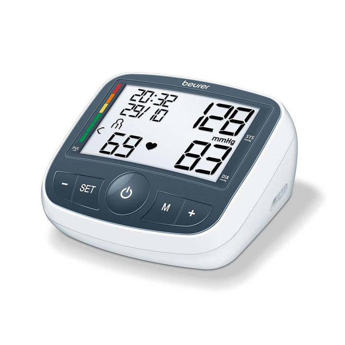 Beurer Upper Arm Blood Pressure Monitor BM 40 with Mains Adaptor