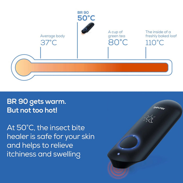 Beurer BR 90 Natural Mosquito Bite Healer + Light for Night Use