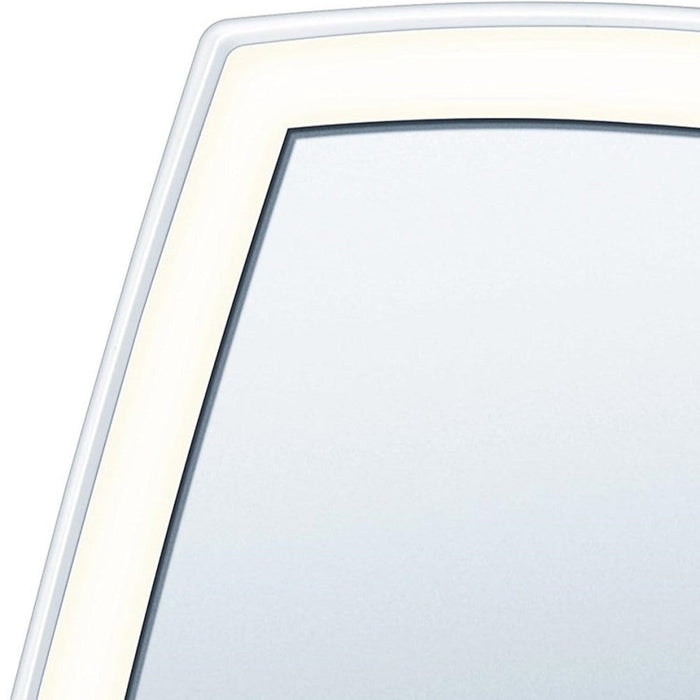 Beurer Cosmetics Mirror: LED Illuminated, Wall Mounted, 5x Magnification BS 89