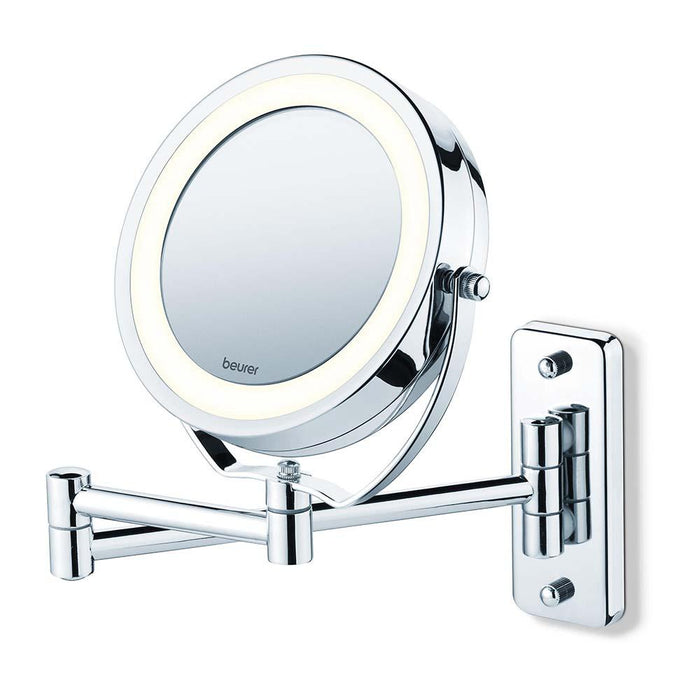 Beurer Cosmetics Mirror: Illuminated 2-in-1 Mounted & Standing Mirror BS 59