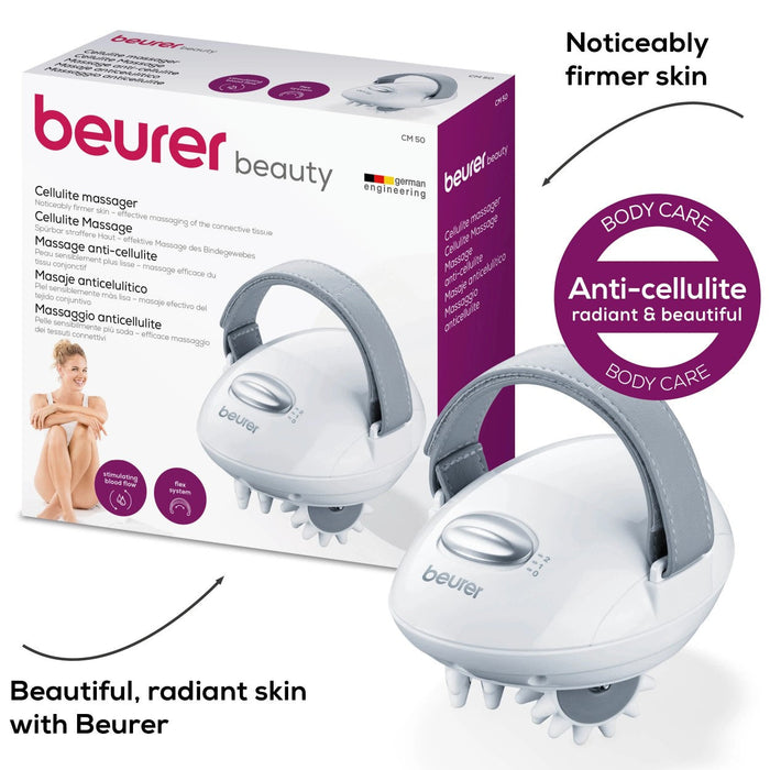 Beurer CM 50 Anti-Cellulite Massager for Firmer Skin. Mains Powered