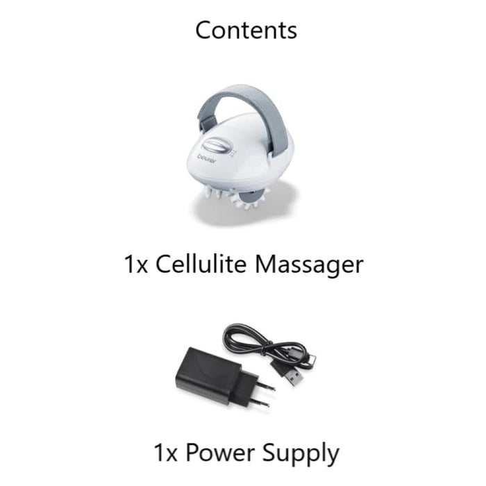 Beurer CM 50 Anti-Cellulite Massager for Firmer Skin. Mains Powered