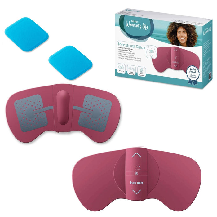 Beurer Menstrual Pain Relief EM 50: Period & Endometriosis Pain Relief with TENS & Heat Pad