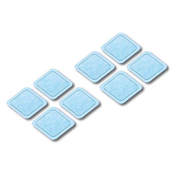 Beurer Gel Pad Replacement Set for EM 59, EM 89 TENS / EMS Units: 8 Pieces 45x45mm