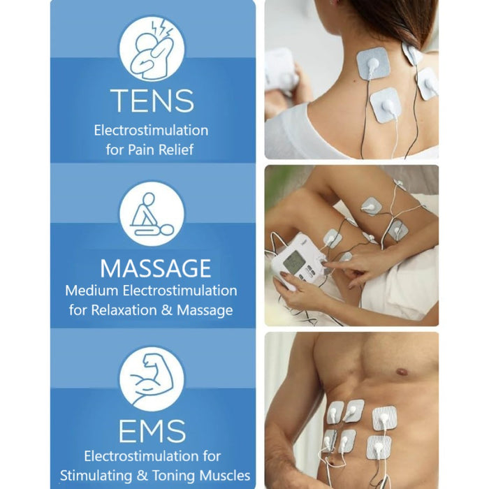 Beurer Germany EM 80 Digital TENS / EMS Device: 3-in-1 Pain Therapy, Muscle Stimulation & Massage