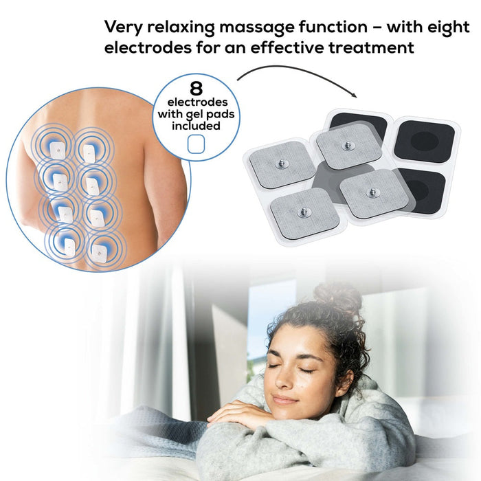 Beurer Germany EM 80 Digital TENS / EMS Device: 3-in-1 Pain Therapy, Muscle Stimulation & Massage