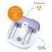 Beurer Foot Spa / Foot Bath: Warm Water, Bubbles, Vibration Massage FB 12