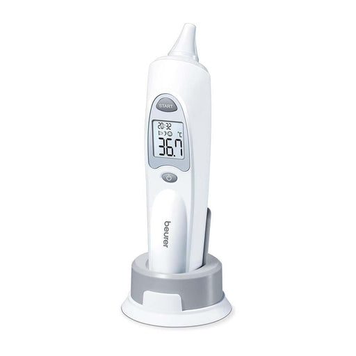 Beurer FT 58 In-Ear Thermometer: Hygienic Protective Caps, Infrared Technology, Rapid Results