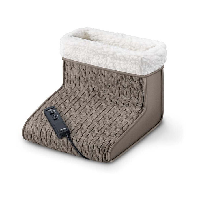 Beurer FWM 45 Massage Foot Warmer With Soft Teddy Bear Fabric