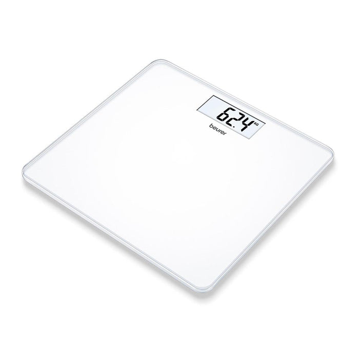 Beurer GS 212 Glass Bathroom Scale - White