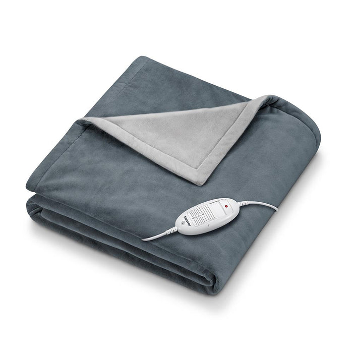 Beurer HD 75 Dark Grey Heated Overblanket - 180x130cm