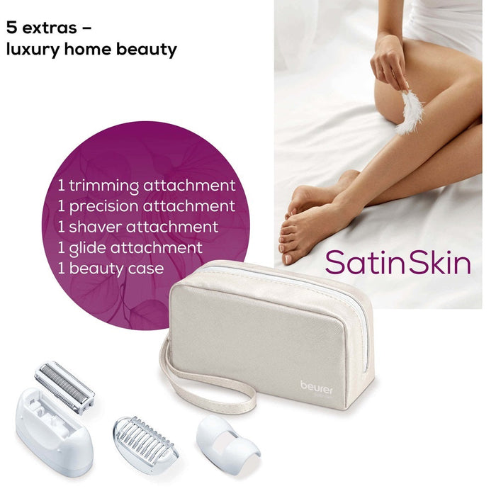 Beurer HL 76 SatinSkin Wet & Dry Epilator & Shaver - Rechargeable