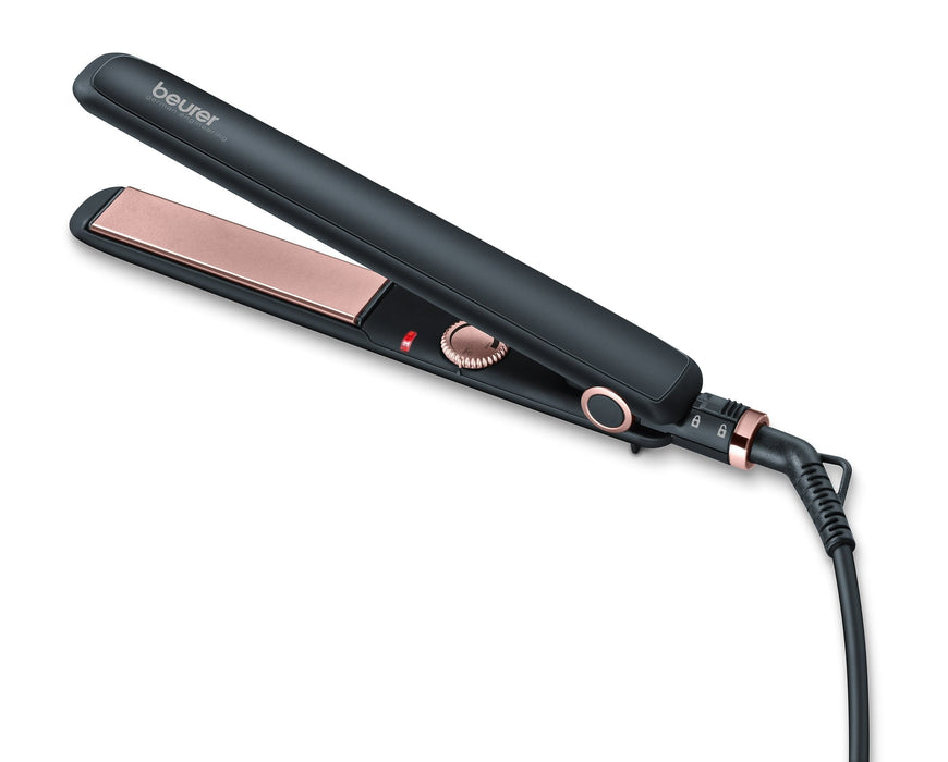 Beurer Hair Straightener: Fast Heat. Variable Temperature. Straightening, Curl or Wave Options HS 30