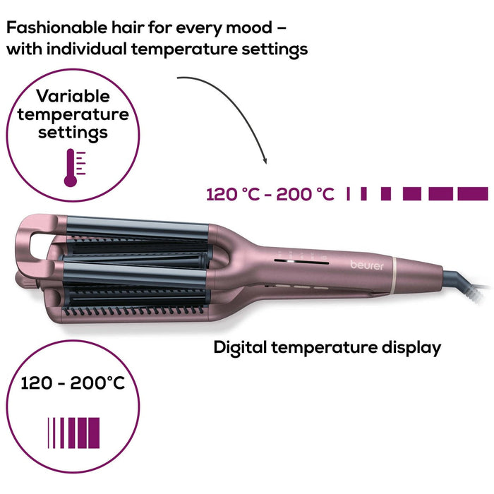 Beurer HT 65 Hot Wave Styler: For Beach, Natural, Mermaid or Water Waves