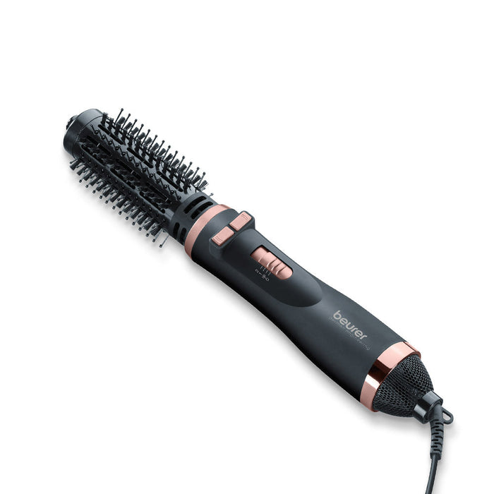 Beurer Germany HT 80 Rotating Hot Air Styling & Drying Brush. 2 Attachments for Straight Hair, Volume & Bounce or Curls & Waves