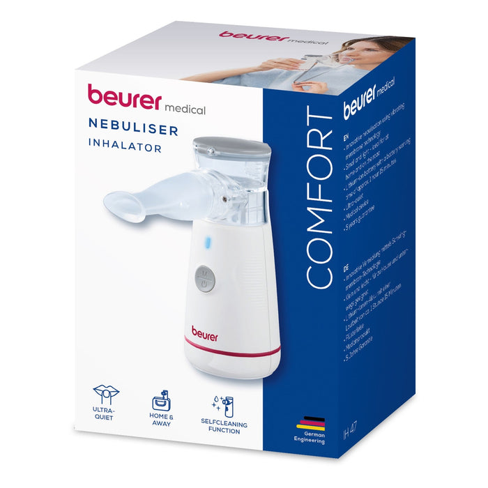 Beurer IH 47 Portable Nebuliser Ideal for Adults, Children & Travel - Rechargeable