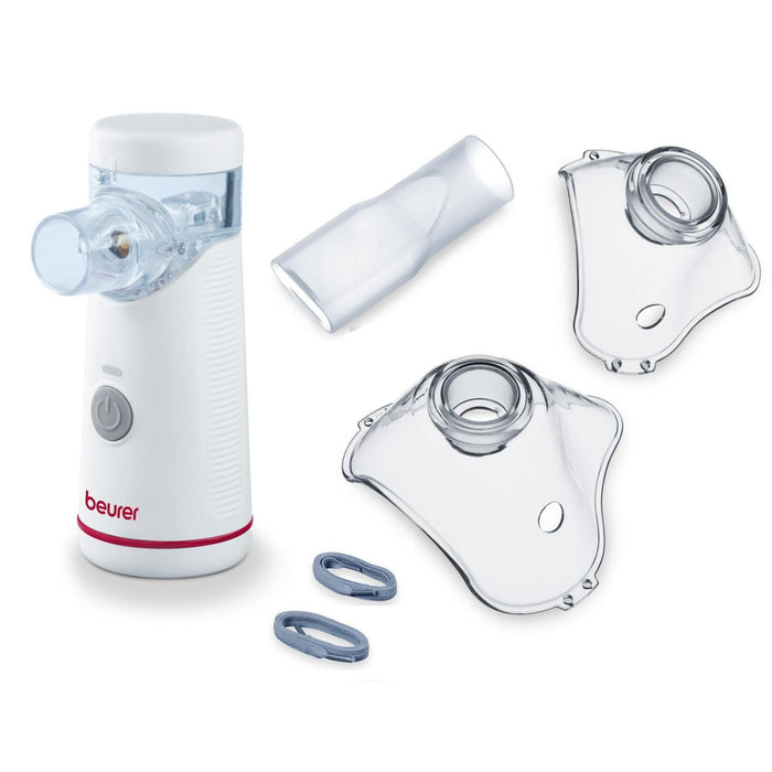 Beurer IH 51 Nebuliser: Rechargeable, Portable, Self-Cleaning, Suitable for Adults & Children