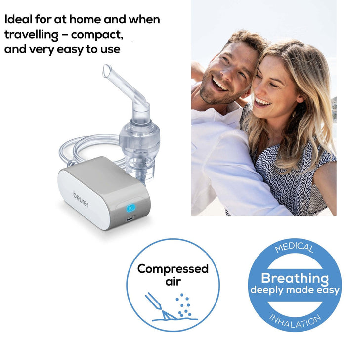 Beurer IH 58 Compact & Portable Nebuliser with Compressed Air Technology