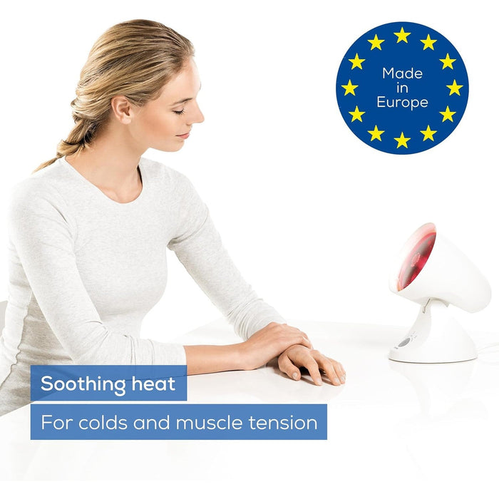 Beurer IL 35 Infrared Lamp with Timer - Soothes Colds & Muscle Strains