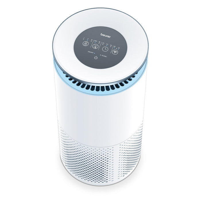 Beurer LR 400 Air Purifier with App: 99% Cleaner Air for Allergy Sufferers with HEPA FiIter for Max Room Size 69m2