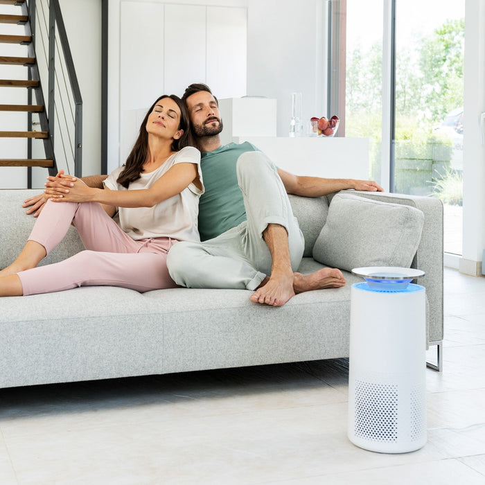 Beurer LR 400 Air Purifier with App: 99% Cleaner Air for Allergy Sufferers with HEPA FiIter for Max Room Size 69m2