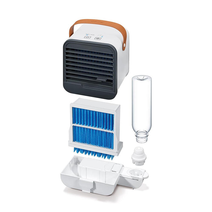 Beurer Germany LV 50 Table Fan Humidifier & Air Cooler with USB Connection: Cools & Humidifies