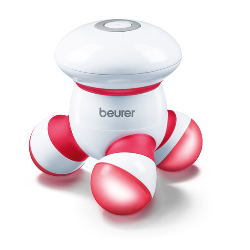 Beurer Germany MG 16 Mini Portable Relaxation Spa Body Massager: Red