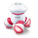 Beurer Germany MG 16 Mini Portable Relaxation Spa Body Massager: Red