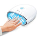 Beurer Nail Dryer for UV & LED Nail Gels: 18 LED Lights, 3x Timer Settings MP 48