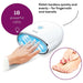 Beurer Nail Dryer for UV & LED Nail Gels: 18 LED Lights, 3x Timer Settings MP 48