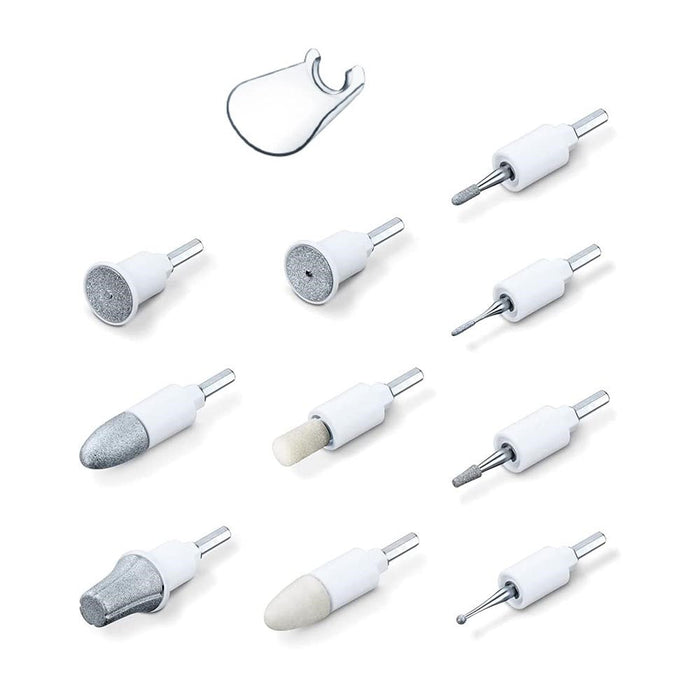 Beurer Manicure/Pedicure Replacement Set of 10 attachments for MP 64/84