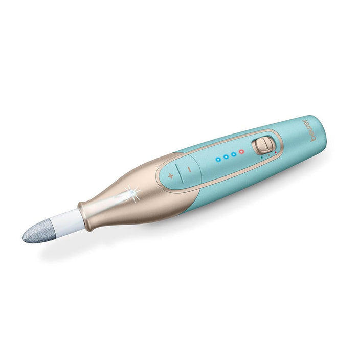 Beurer MP 84 Rechargeable Manicure & Pedicure Set - Turquoise & Gold