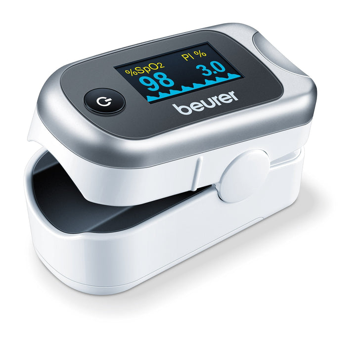 Beurer Pulse Oximeter: Oxygen Saturation, Pulse Rate, Perfusion Index PO 40