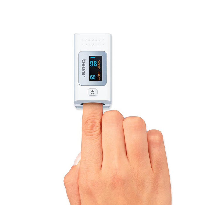 Beurer Germany Pulse Oximeter: Oxygen Saturation Level & Pulse Rate Monitor PO 35