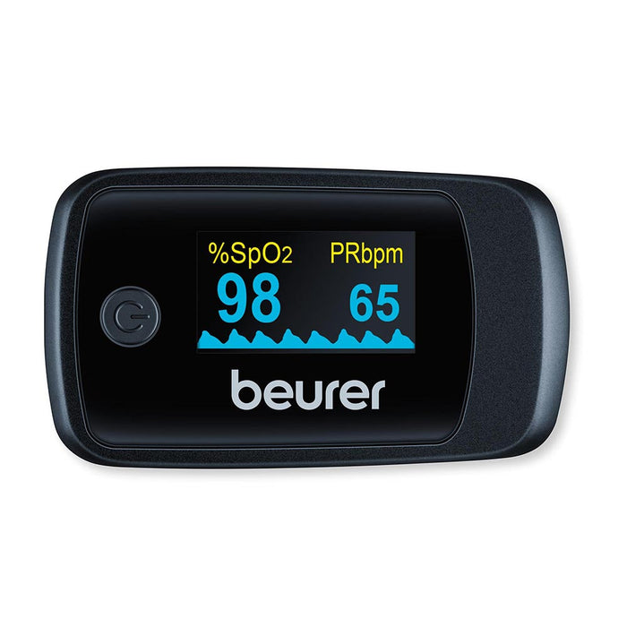 Beurer Germany PO 45 Pulse Oximeter: Oxygen Saturation, Pulse Rate, Perfusion Index