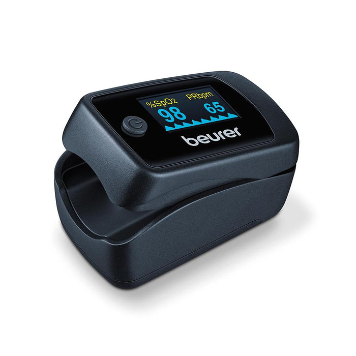 Beurer Germany PO 45 Pulse Oximeter: Oxygen Saturation, Pulse Rate, Perfusion Index