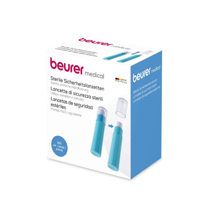 Beurer Sterile Blood Safety Lancets - 100 pieces