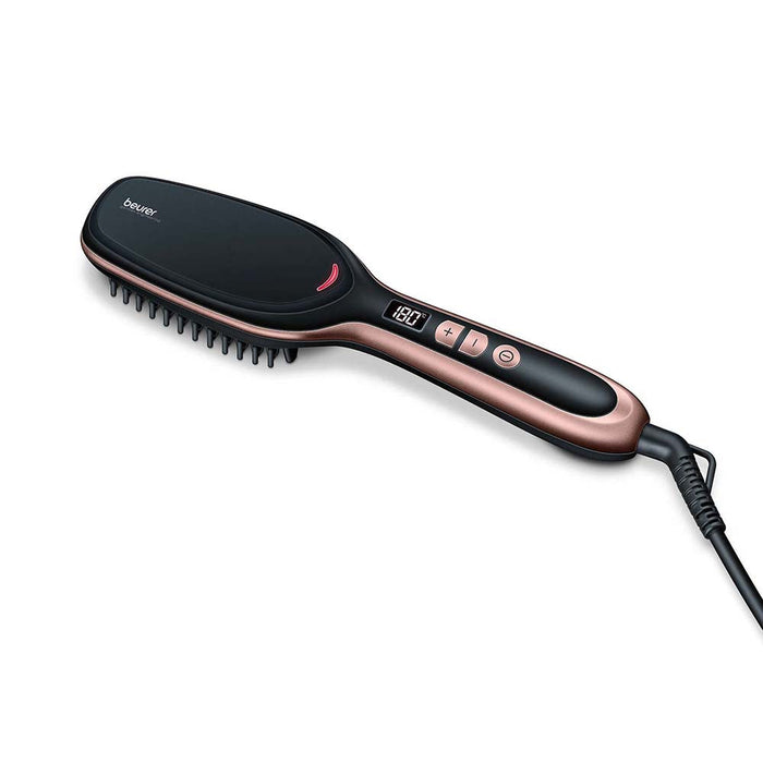 Beurer HS 60 Hair Straightening Brush with Ceramic Protective Coating